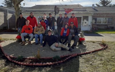 Brothers of Mercy Employee Colin Martin Dedicates Eagle Scout Project to BOM Sr. Apartments