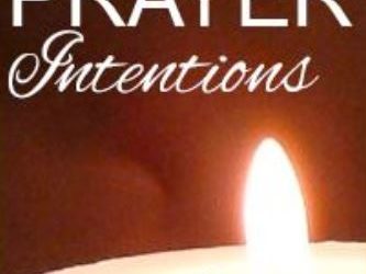 Prayer Intentions for the Coming Year